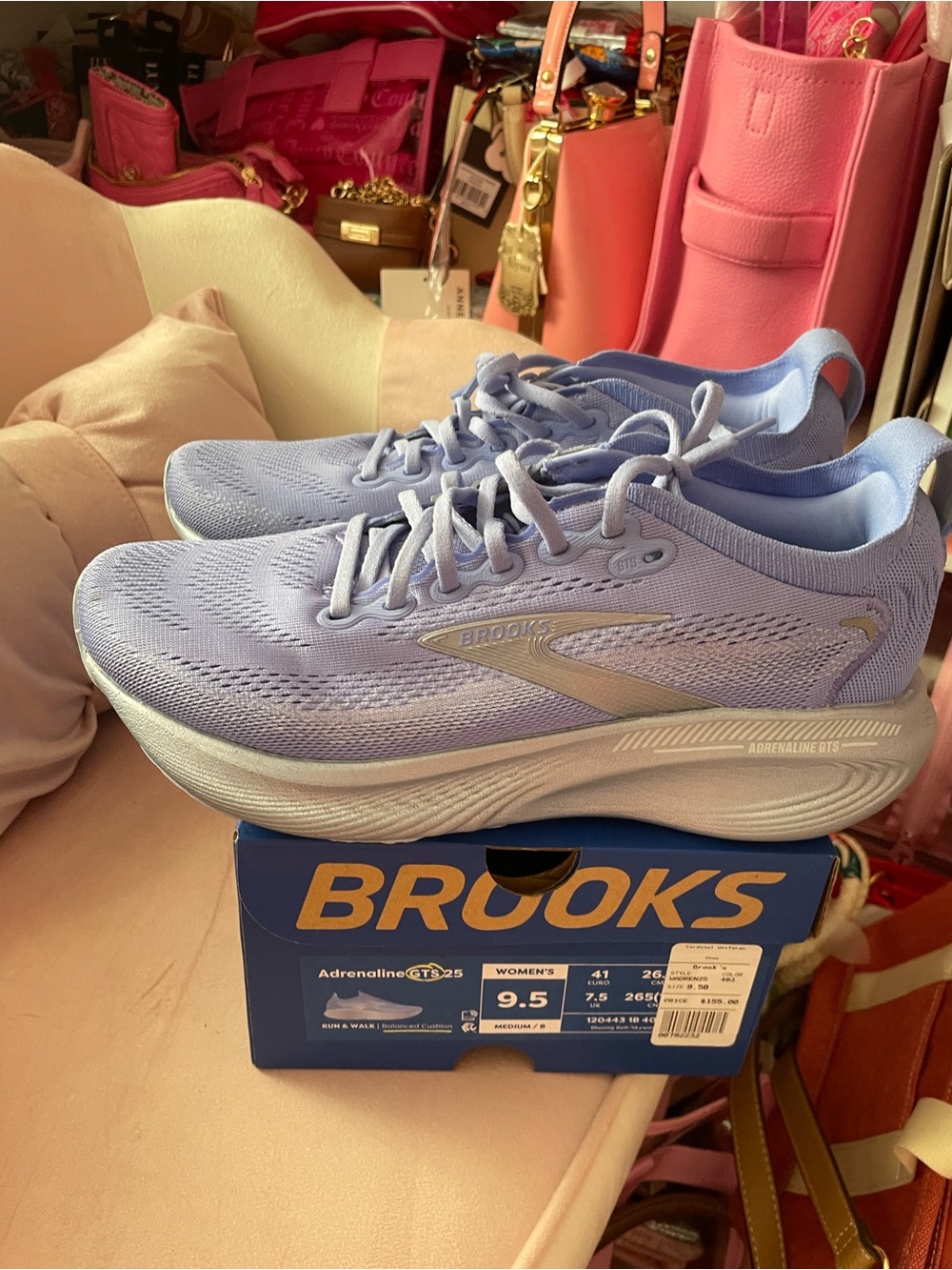 Brooks Women's Adrenaline GTS Running Shoes - Light Lavender